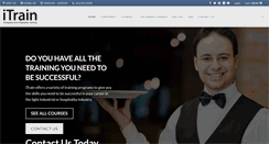 Desktop Screenshot of itraininternational.com